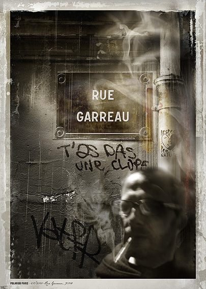  POLAROID PARIS - 50/2011-Rue Garreau, 75018
